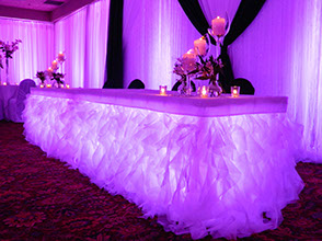 Table Underlighting Table Glow LED Lighting